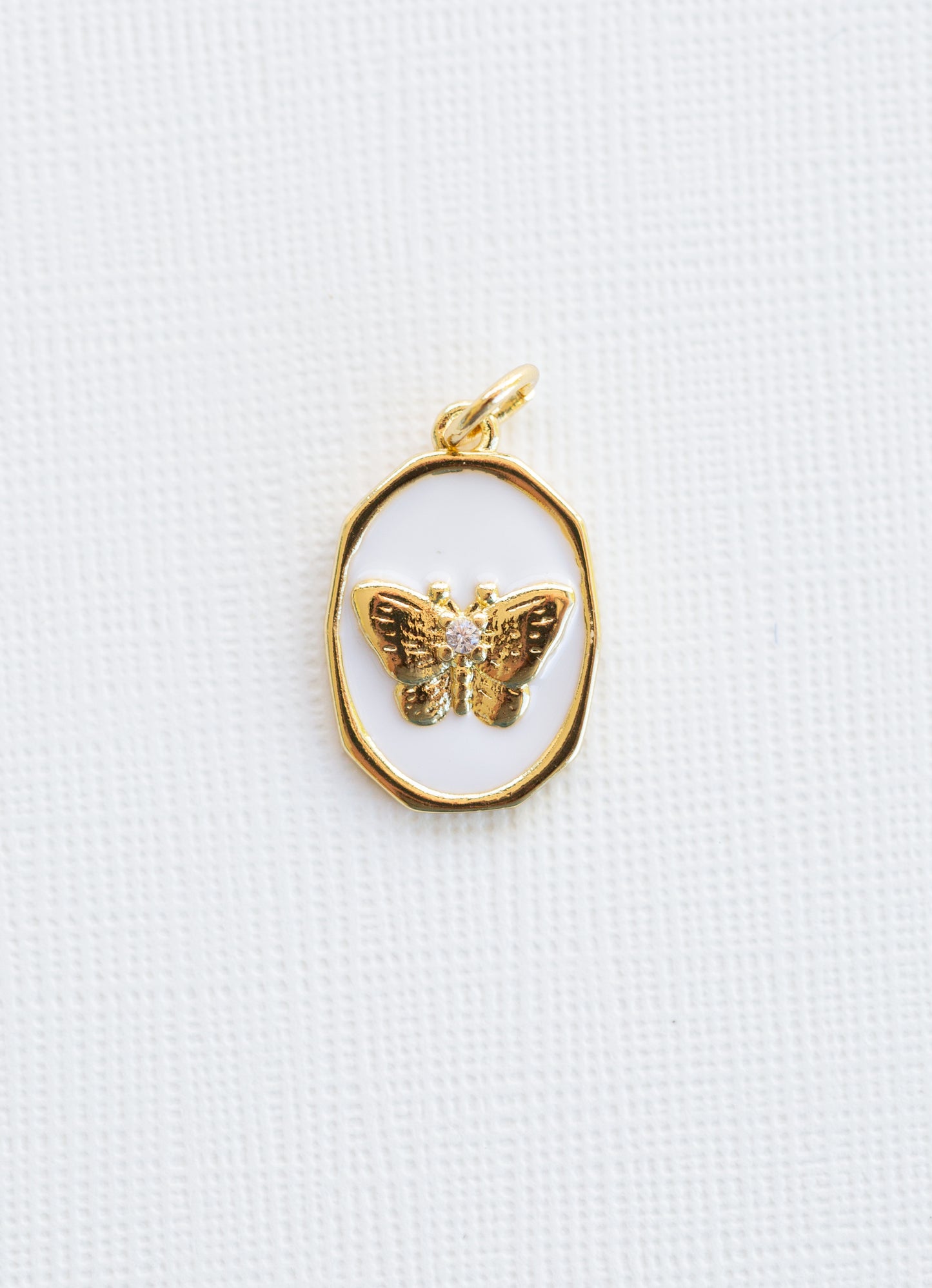 Enamel Butterfly Charm