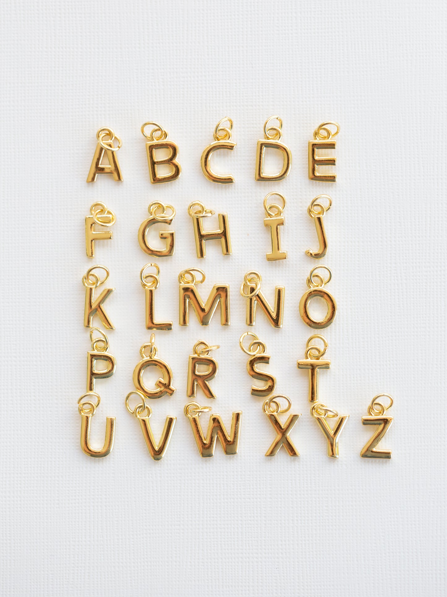 Alphabet Charm