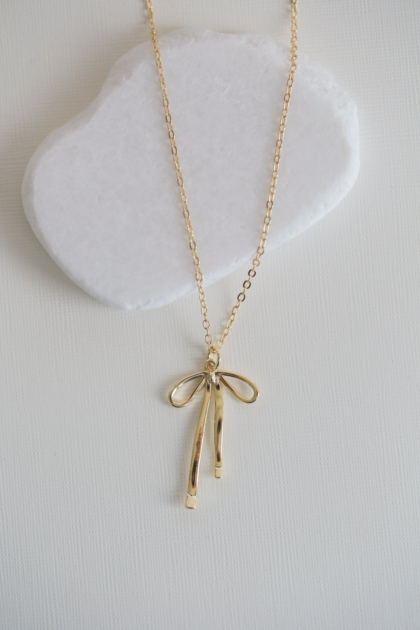 Lilian Bow Necklace