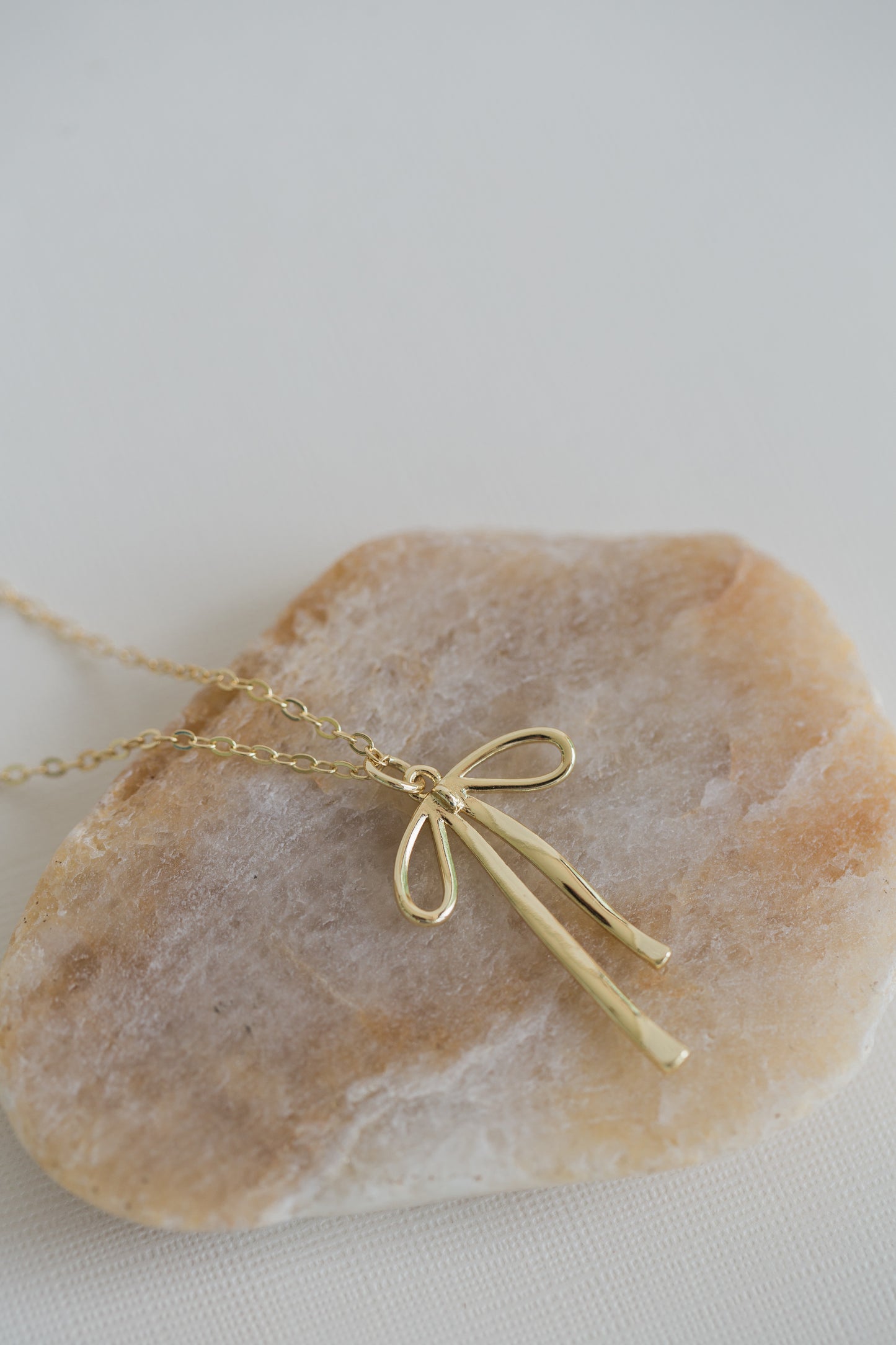 Lilian Bow Necklace