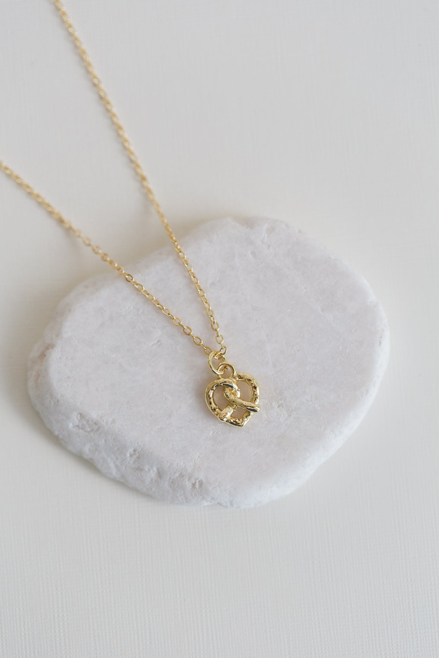 Dainty Pretzel Necklace