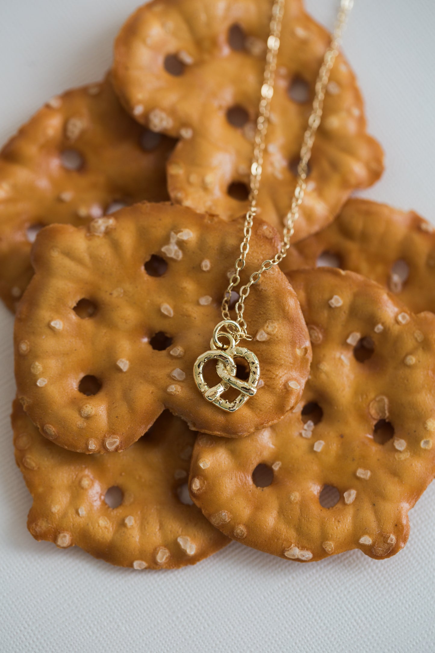 Dainty Pretzel Necklace