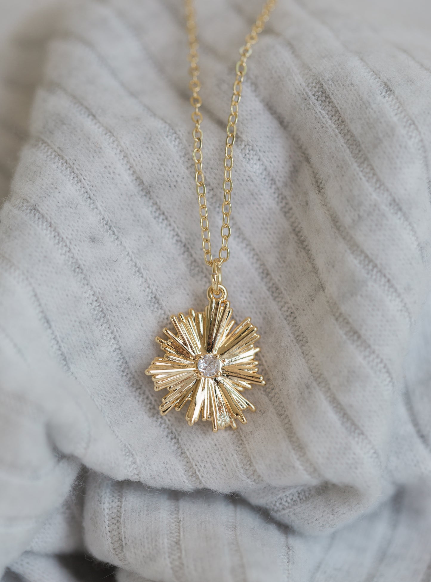 Harper Celestial Starburst Necklace