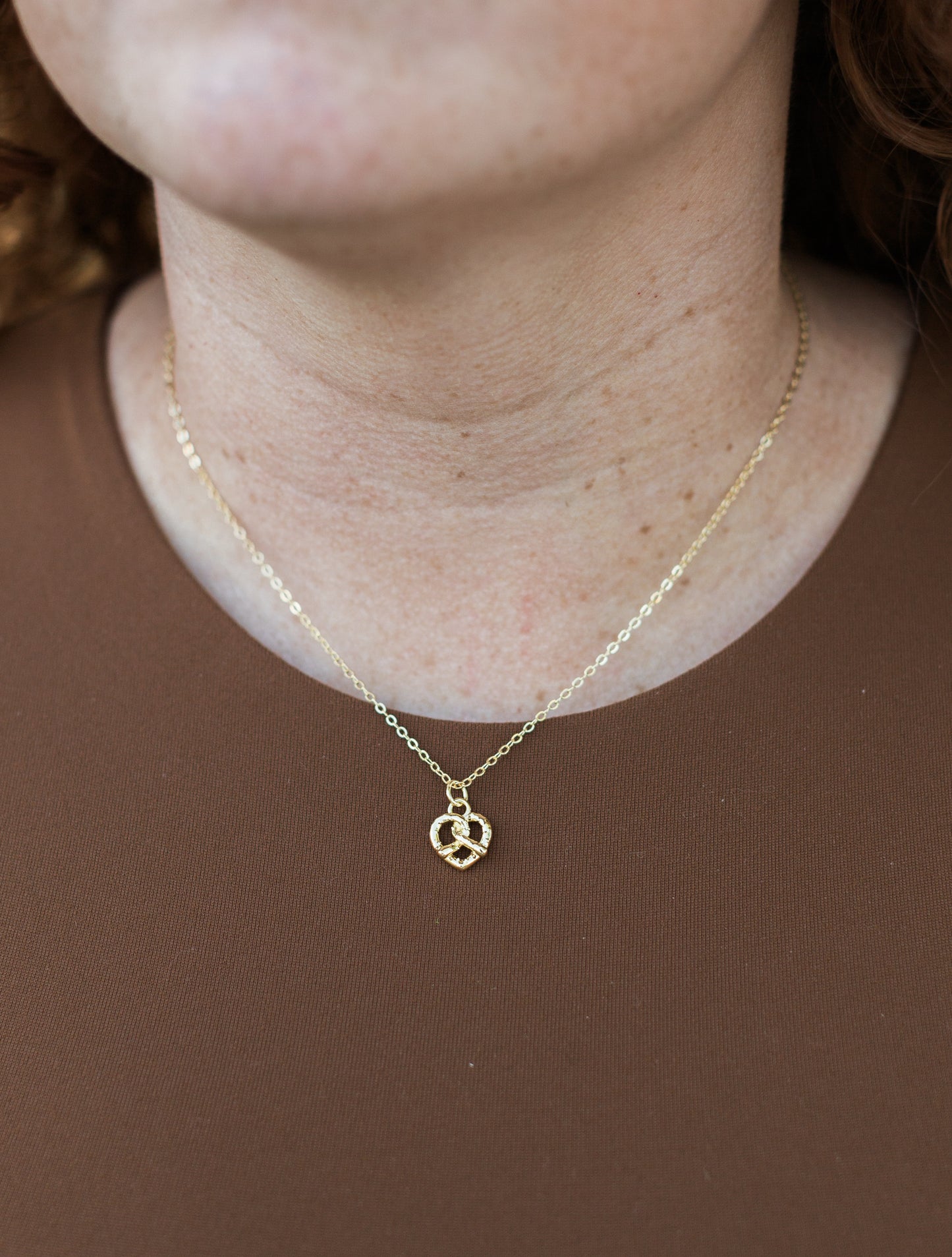 Dainty Pretzel Necklace