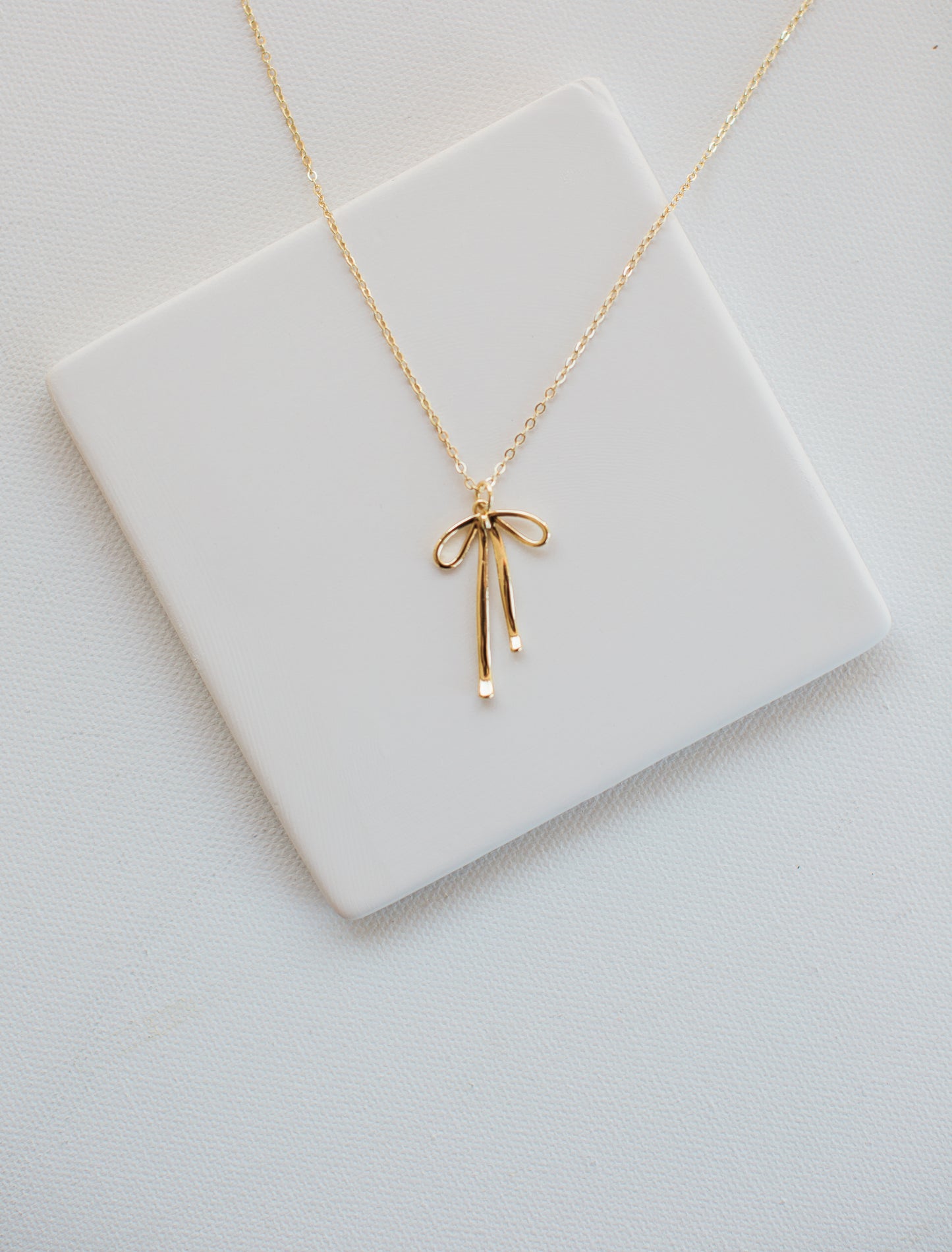 Lilian Bow Necklace